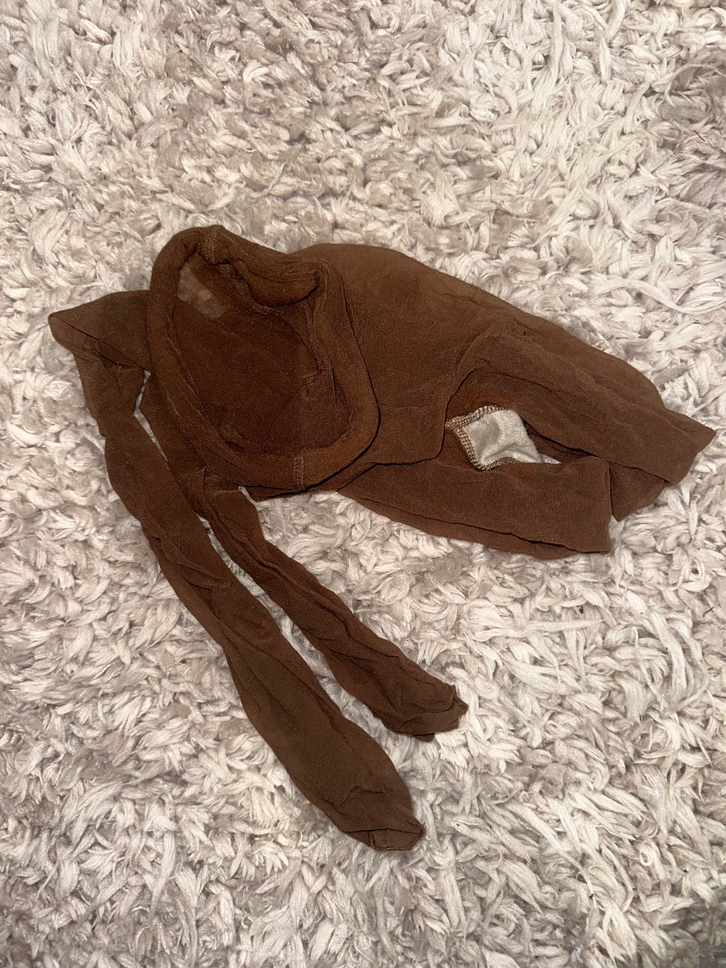 Worn Brown Pantyhose 🤷🏻‍♀️